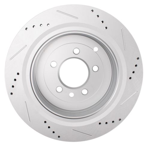 Land Rover LR3 Range Rover Sport Front & Rear Ceramic Premium G-Coated Brake Pad & Rotor Kit TRQ Performance BKA20767