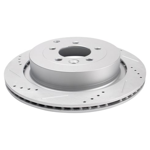Land Rover LR3 Range Rover Sport Front & Rear Ceramic Premium G-Coated Brake Pad & Rotor Kit TRQ Performance BKA20767