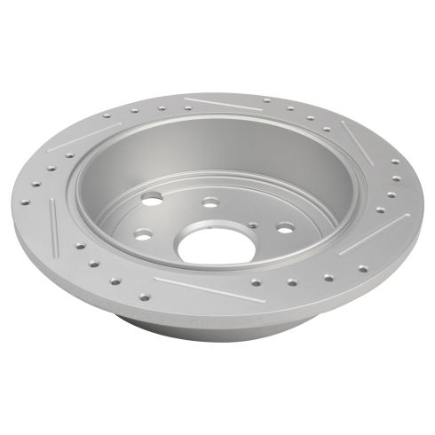 Subaru WRX Front & Rear Ceramic Premium G-Coated Brake Pad & Rotor Kit TRQ Performance BKA21291