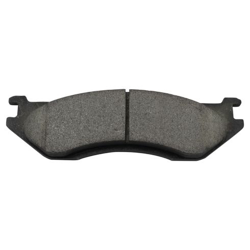 2002-05 Dodge Ram 1500 Truck Front with 2 Wheel ABS Brakes without Driver Side Speed Sensor Ceramic Premium G-Coated Performance Brake Pad & Rotor Kit TRQ Performance BKA21733