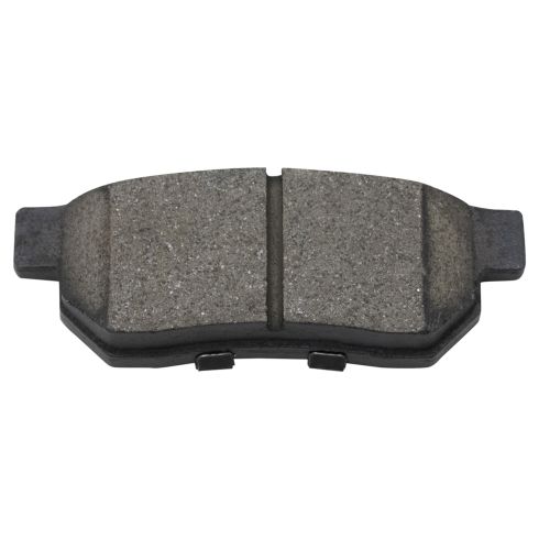 Acura Integra Rear Ceramic Premium G-Coated Brake Pad & Rotor Kit with Pad Wear Sensor TRQ Performance BKA21740
