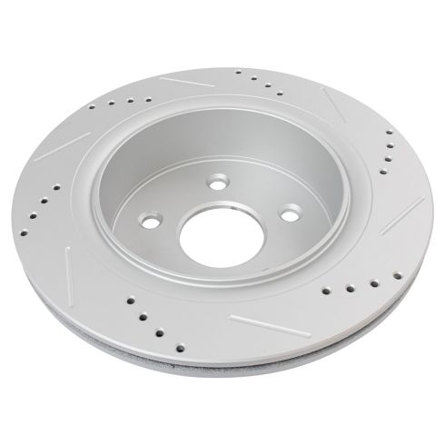 Dodge Durango Ram 1500 Front & Rear Ceramic Premium G-Coated Brake Pad & Rotor Kit TRQ Performance BKA21767