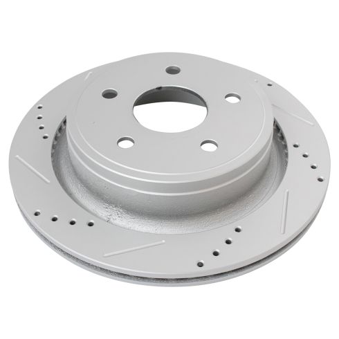 Dodge Durango Ram 1500 Front & Rear Ceramic Premium G-Coated Brake Pad & Rotor Kit TRQ Performance BKA21767