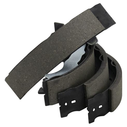 Ford Focus Front & Rear Semi-Metallic Premium G-Coated Brake Pad & Rotor, Shoe & Drum Kit TRQ Performance BKA22072