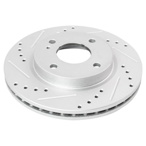Ford Fiesta Front & Rear Ceramic Premium G-Coated Brake Pad & Rotor, Shoe & Drum Kit TRQ Performance BKA22088