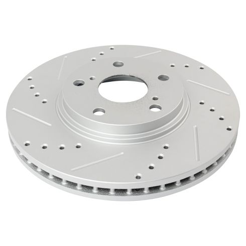Toyota Camry Lexus ES330 Front & Rear 4 Piece Premium G-Coated Brake Rotor Set TRQ Performance BRA22169