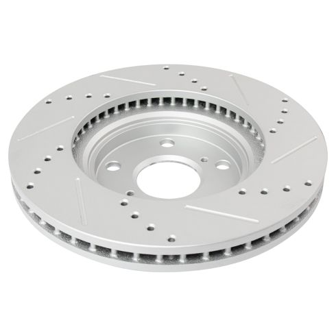 Toyota Camry Lexus ES330 Front & Rear 4 Piece Premium G-Coated Brake Rotor Set TRQ Performance BRA22169