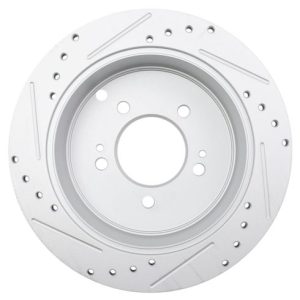 Hyundai Tucson Kia Sportage Front & Rear 4 Piece Premium G-Coated Brake Rotor Set TRQ Performance BRA22130