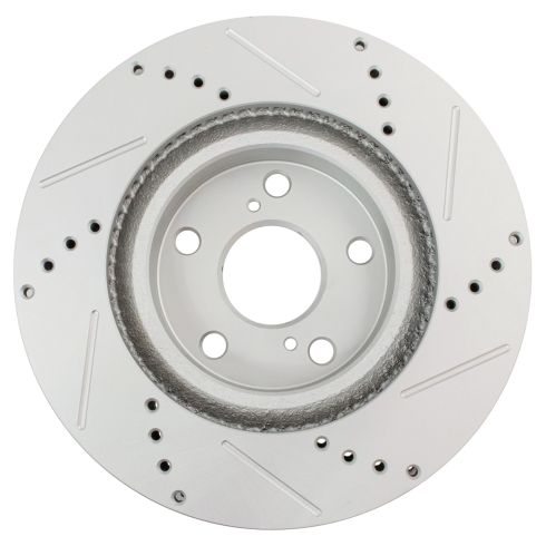 2011-16 Scion tC Front & Rear 4 Piece Premium G-Coated Performance Brake Rotor Set TRQ Performance BRA22137