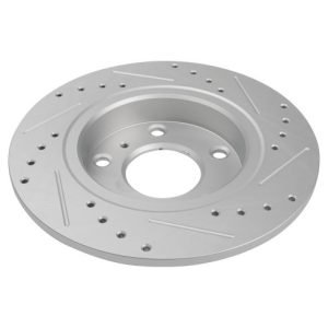 Mazda 3 CX-3 Front & Rear 4 Piece Premium G-Coated Brake Rotor Set TRQ Performance BRA22152