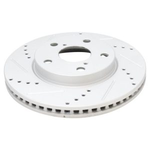 Toyota Rav4 Front Ceramic Premium G-Coated Brake Pad & Rotor Kit with Calipers TRQ Performance BKA25809