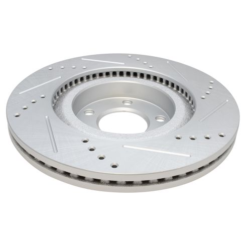 Ford Edge Lincoln MKX Front Ceramic Premium G-Coated Brake Pad & Rotor Kit with Calipers TRQ Performance BKA25973 - Image 2
