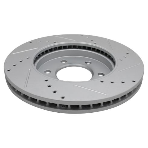 2003-06 Ford Expedition Lincoln Navigator Front Ceramic Premium G-Coated Brake Pad & Rotor Kit with Calipers TRQ Performance BKA26087 - Image 2