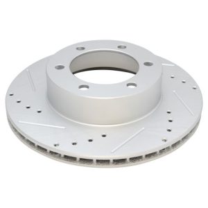 Toyota 4Runner Front Ceramic Premium G-Coated Brake Pad & Rotor Kit with Calipers TRQ Performance BKA26135