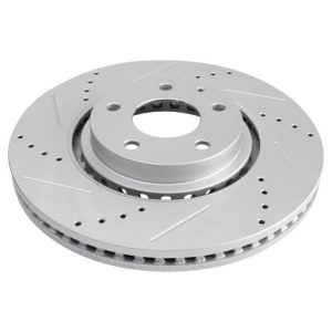 2019-20 Mazda CX-5 Front Semi-Metallic Premium G-Coated Brake Pad & Rotor Kit with Calipers TRQ Performance BKA26263