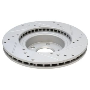 2000 Subaru Outback From 7/01/00 Production Date Front Semi-Metallic Premium G-Coated Performance Brake Pad & Rotor Kit with Calipers TRQ Performance BKA26334