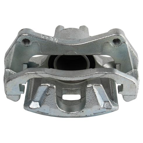 Mitsubishi Lancer Front Semi-Metallic Premium G-Coated Brake Pad & Rotor Kit with Calipers TRQ Performance BKA26337