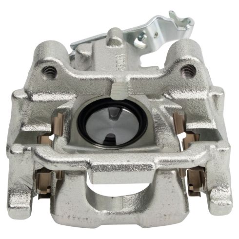 2013 VW Beetle Rear Ceramic Premium G-Coated Brake Pad & Rotor Kit with Calipers TRQ Performance BKA26820 - Image 3
