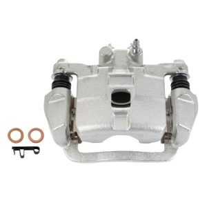 Subaru Forester Impreza Rear Ceramic Premium G-Coated Brake Pad & Rotor Kit with Calipers TRQ Performance BKA26911
