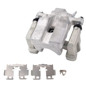 Toyota Avalon Camry Rear Ceramic Premium G-Coated Brake Pad & Rotor Kit with Calipers TRQ Performance BKA26929