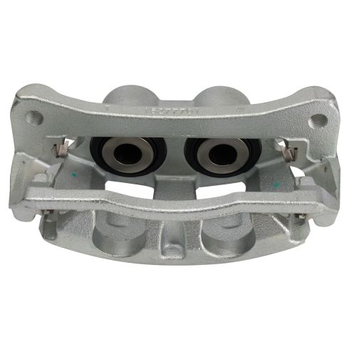 2012 Ram 1500 Rear Semi-Metallic Premium G-Coated Brake Pad & Rotor Kit with Calipers TRQ Performance BKA27002 - Image 6