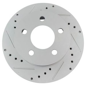 Jeep Front Ceramic Premium G-Coated Brake Pad & Rotor Kit with Performance Calipers TRQ Performance BKA33566