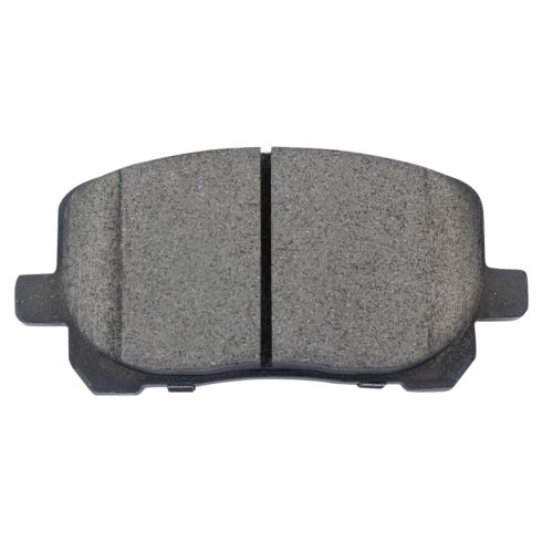 2003-08 Toyota Corolla Front Ceramic Premium G-Coated Performance Brake Pad & Rotor Kit with Calipers & Hoses TRQ Performance BKA33997 - Image 6