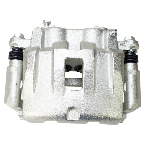 Jeep Grand Cherokee Front Ceramic Premium G-Coated Brake Pad & Rotor Kit with Calipers & Hoses TRQ Performance BKA34074