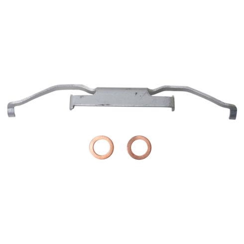 Ford Escape Mercury Mariner Front Semi-Metallic Premium G-Coated Brake Pad & Rotor Kit with Calipers & Hoses TRQ Performance BKA34338 - Image 5