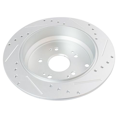 2012-16 Honda CR-V Front Wheel Drive Front & Rear Semi-Metallic Premium G-Coated Performance Brake Pad & Rotor Kit TRQ Performance BKA35671