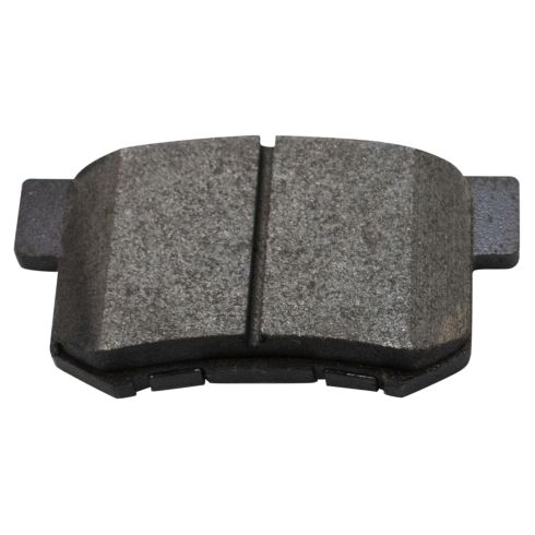 2005-06 Honda CR-V Rear Semi-Metallic Premium G-Coated Performance Brake Pad & Rotor Kit with Calipers TRQ Performance BKA35696 - Image 6
