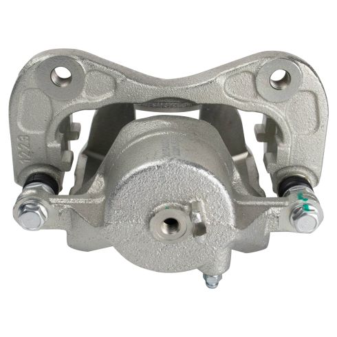 Hyundai Tucson Kia Sportage Front Semi-Metallic Premium G-Coated Brake Pad & Rotor Kit with Calipers TRQ Performance BKA35746
