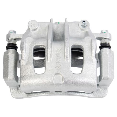 2007-09 Hyundai Santa Fe Front Semi-Metallic Premium G-Coated Performance Brake Pad & Rotor Kit with Calipers TRQ Performance BKA35834 - Image 6