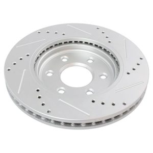 Nissan Suzuki Front Semi-Metallic Premium G-Coated Brake Pad & Rotor Kit TRQ Performance BKA37404