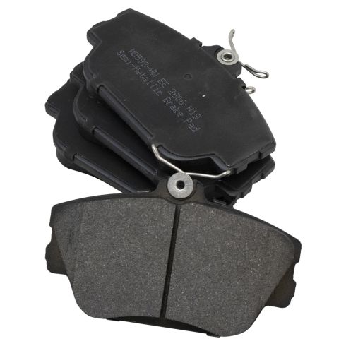 Ford Lincoln Mercury Front Semi-Metallic Premium G-Coated Brake Pad & Rotor Kit TRQ Performance BKA37415