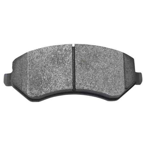 2006 Dodge Grand Caravan Front with Rear Drum Brakes Semi-Metallic Premium G-Coated Brake Pad & Rotor Kit TRQ Performance BKA37423