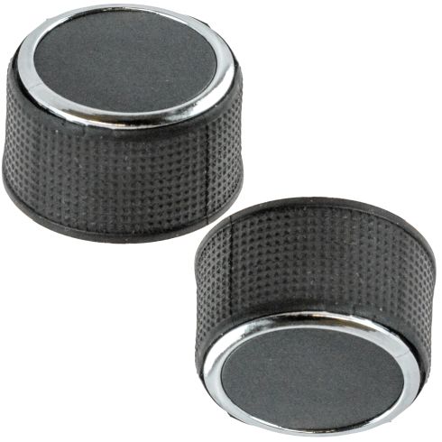 Chevrolet GMC Buick Cadillac Rear Radio Knob 2 Piece Set TRQ INA37319