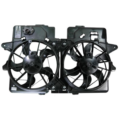 2001-04 Ford Escape Mazda Tribute Dual Radiator & Condenser Fan Assembly TRQ RFA83329