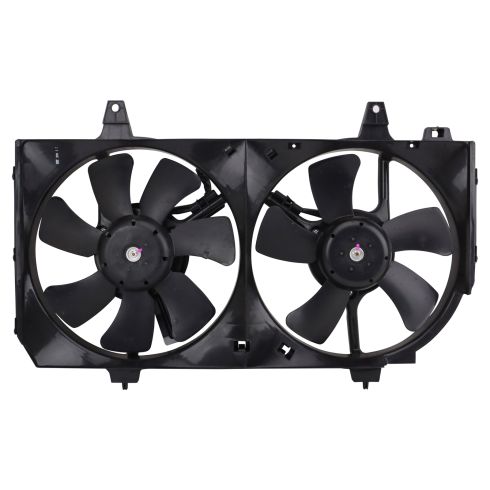 Infiniti G20 Dual Radiator & Condenser Fan Assembly TRQ RFA83449