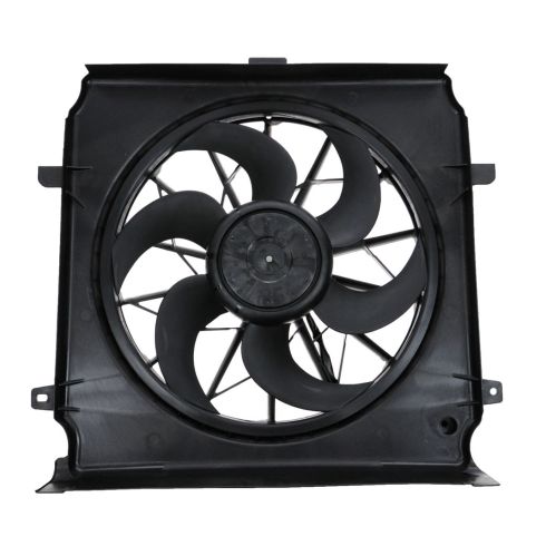 2004-07 Jeep Liberty V6 3.7L with Air Conditioning with Standard Cooling Engine Cooling Fan Assembly TRQ RFA83528