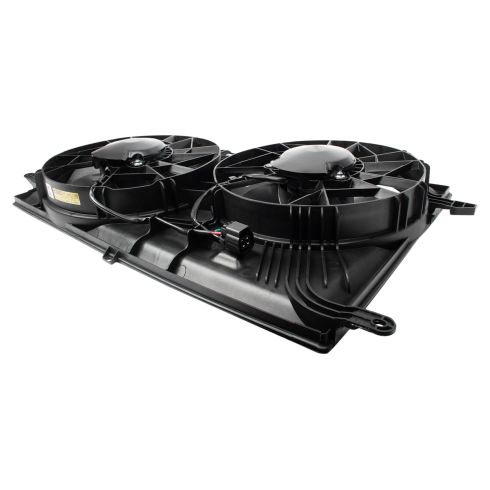 Chevrolet GMC Buick Saturn Dual Radiator & Condenser Fan Assembly TRQ RFA83529