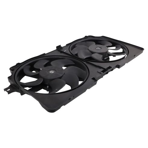 Chevrolet Pontiac Olds Dual Radiator & Condenser Fan Assembly TRQ RFA83543