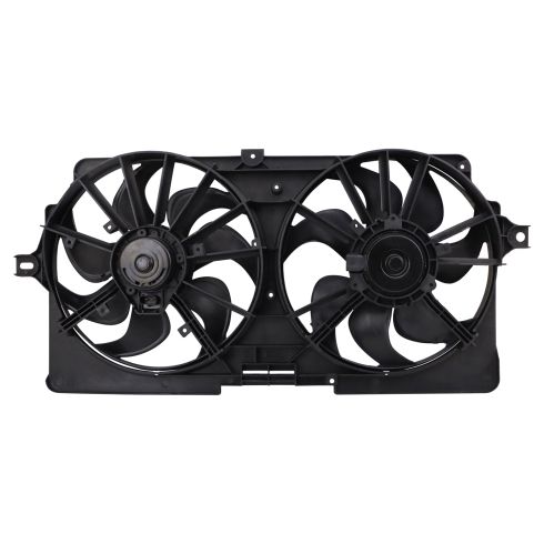 Chevrolet Pontiac Olds Dual Radiator & Condenser Fan Assembly TRQ RFA83543