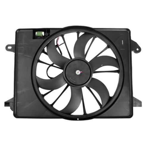Dodge Chrysler Engine Cooling Fan Assembly TRQ RFA83553