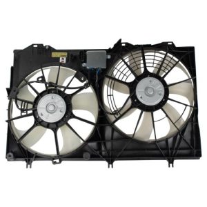 2017-20 Toyota Sienna Dual Radiator & Condenser Fan Assembly TRQ RFA89292