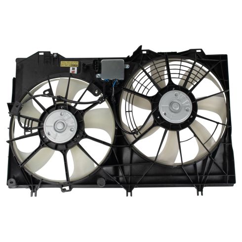 2017-20 Toyota Sienna Dual Radiator & Condenser Fan Assembly TRQ RFA89292