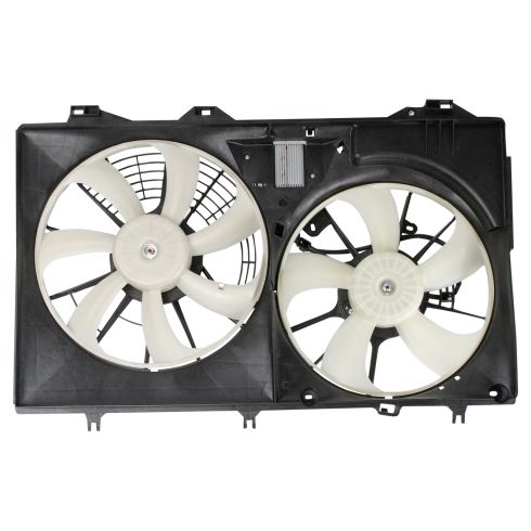2017-20 Toyota Sienna Dual Radiator & Condenser Fan Assembly TRQ RFA89292