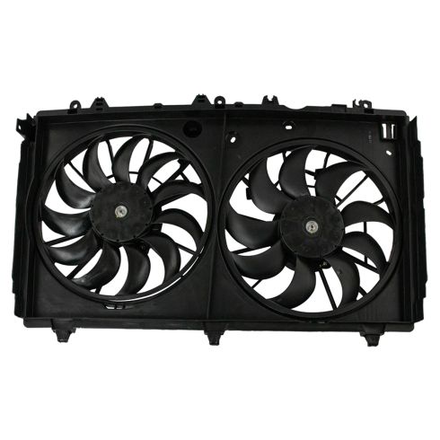 2018-20 Mitsubishi Eclipse Cross L4 1.5L Dual Radiator & Condenser Fan Assembly TRQ RFA90204