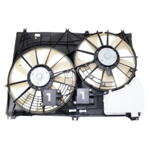 Toyota Highlander Dual Radiator & Condenser Fan Assembly TRQ RFA89162