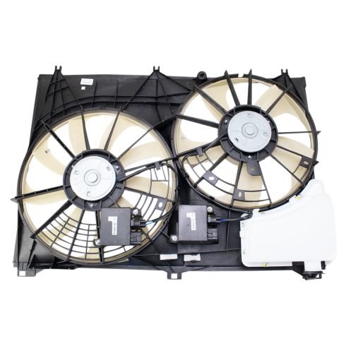 Toyota Highlander Dual Radiator & Condenser Fan Assembly TRQ RFA89162
